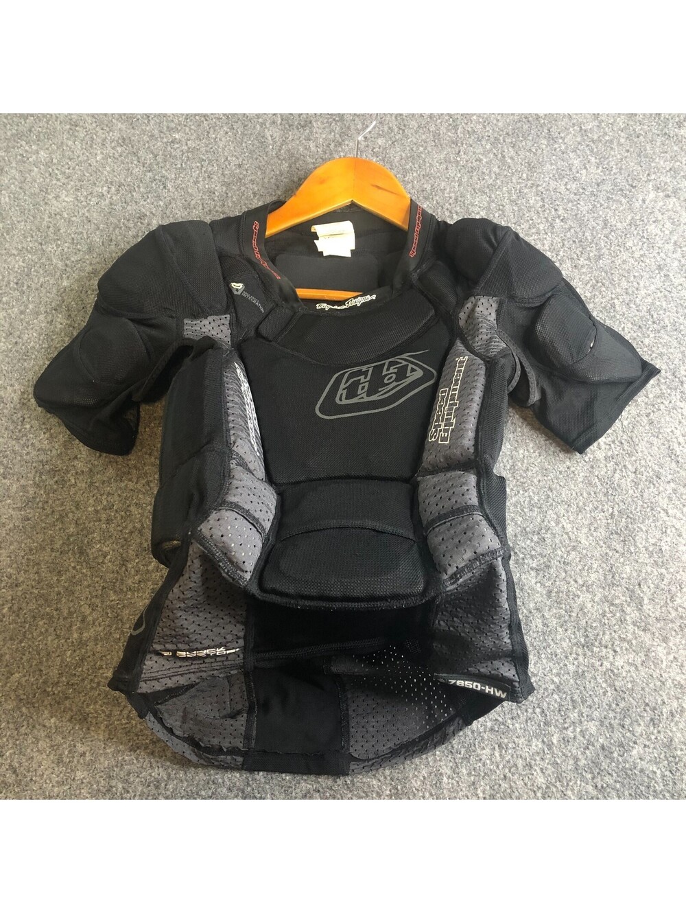 Troy Lee Designs Shock Doctor Ultra Padded Compression Shirt Youth Medium Armor
